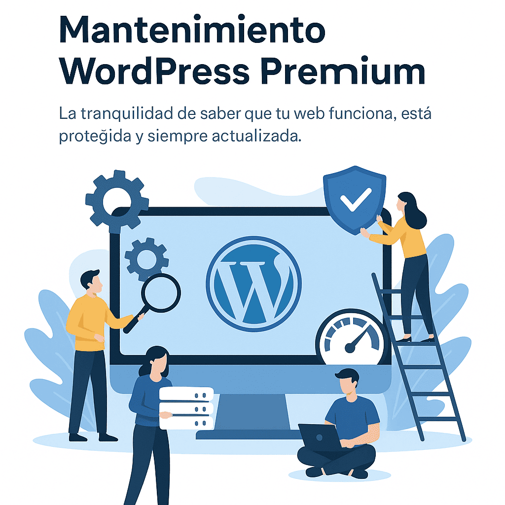 Servicio de Mantenimiento WordPress Premium